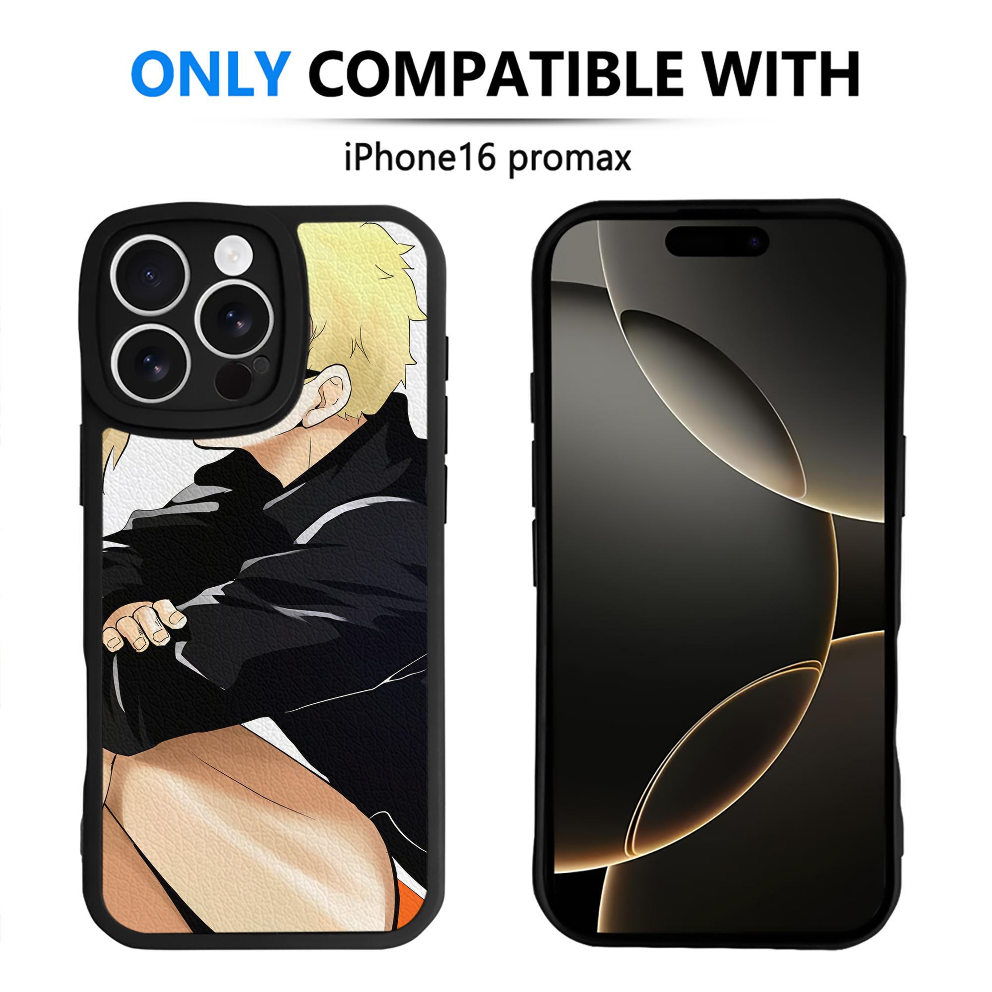 （画像用） ハイキュー!! Haikyu!! 【iPhone 16シリーズ対応】シリコンスマホケース（レザー調） 材質：シリコン